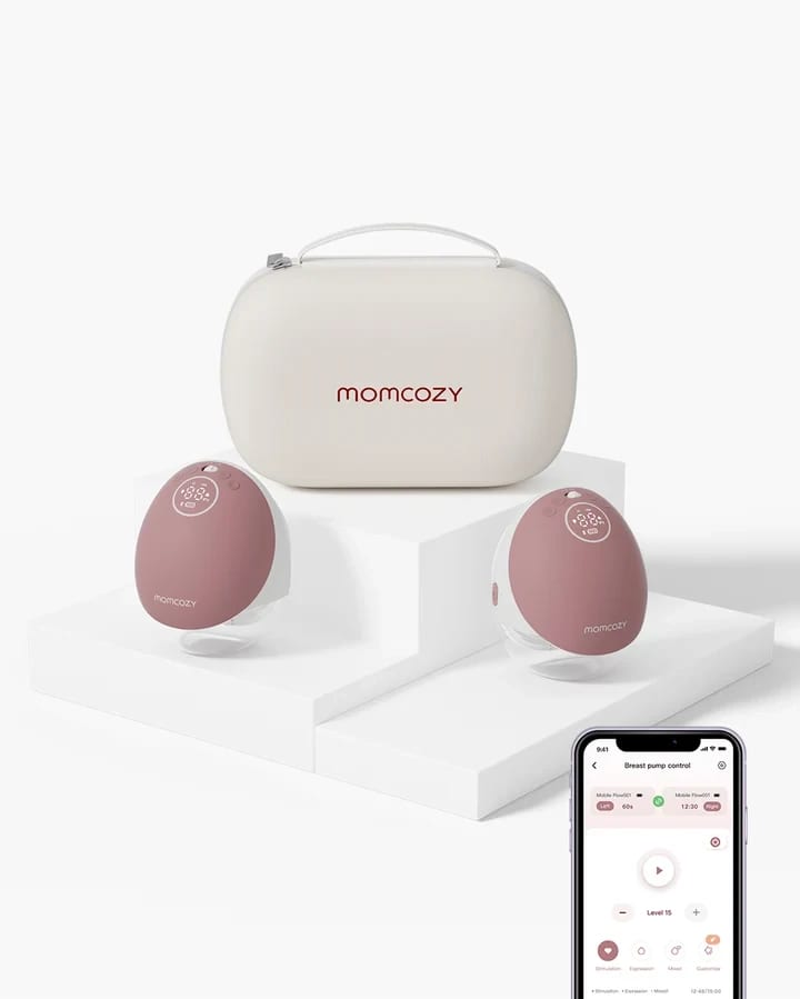 Momcozy Breast Pump Hands Free Upgraded Mobile Flow M9