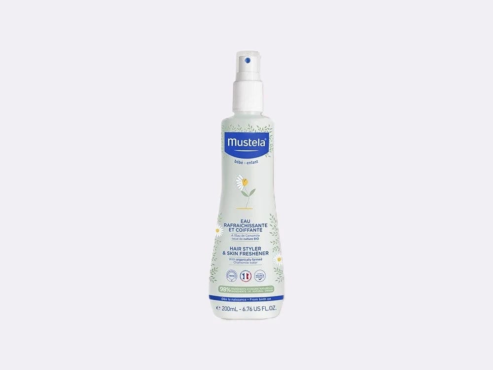 Mustela Ujë freskues dhe stilues për bebe me ujë kamomili bio