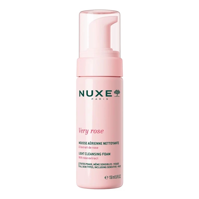 Nuxe Very Rose Light cleansing foam