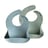 Moonkie Silicone Baby Bibs 2 Pack